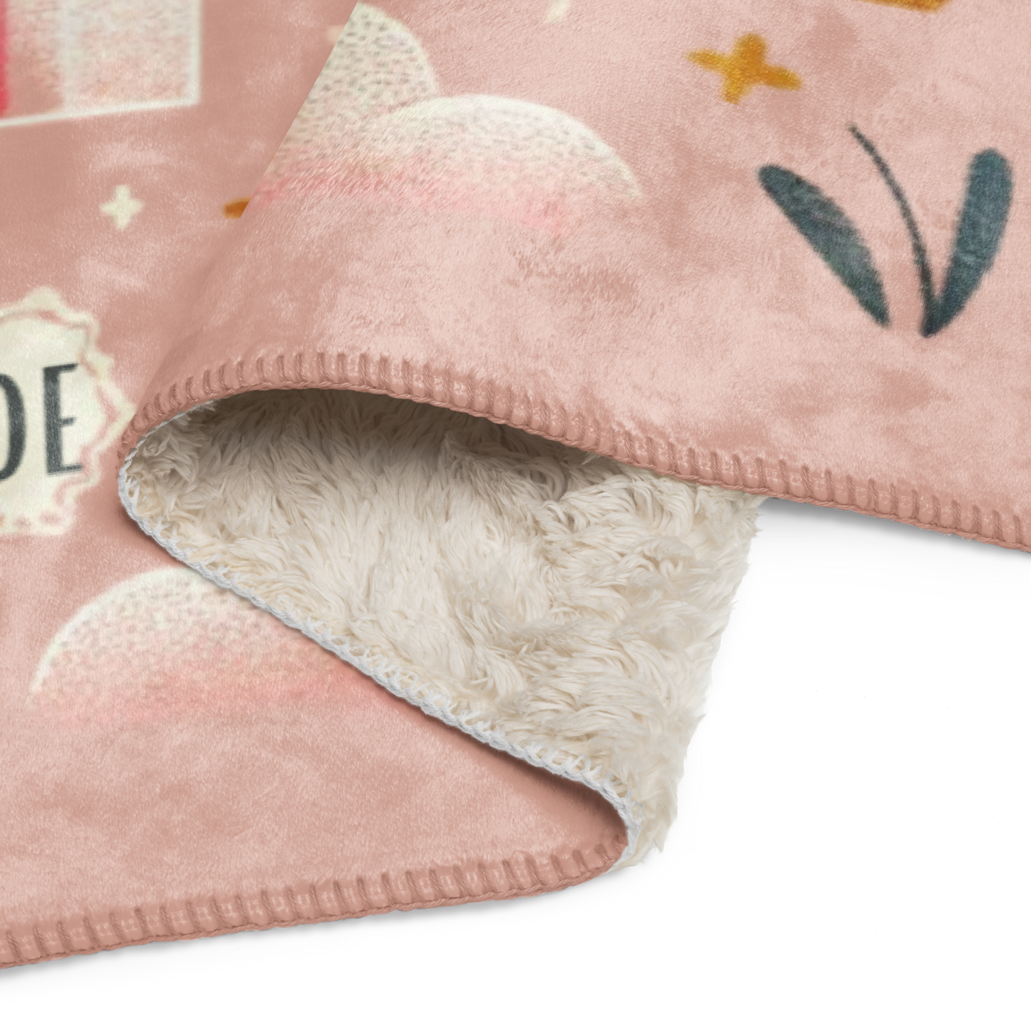 Enchanted Princess Personalized Sherpa Blanket