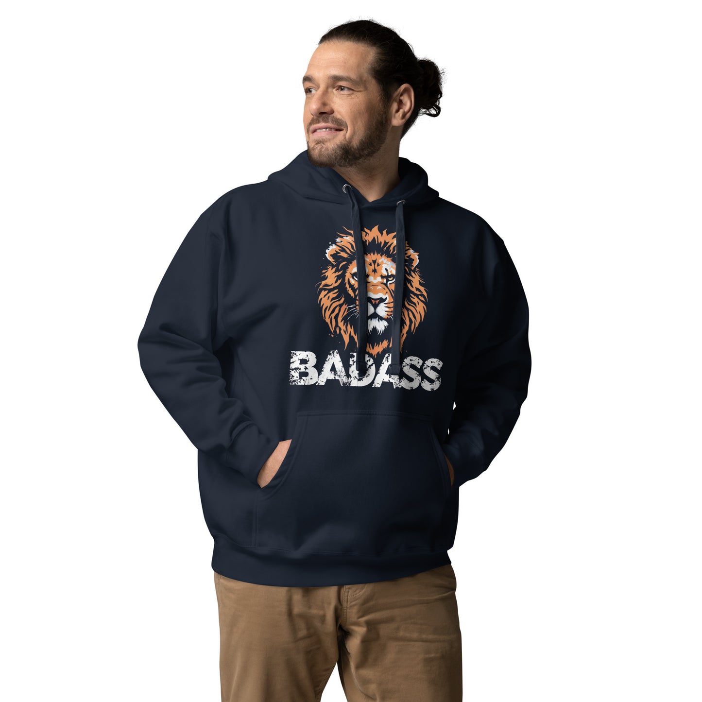 Badass Lion Hoodie – Premium Graphic Hoodie for Men & Women