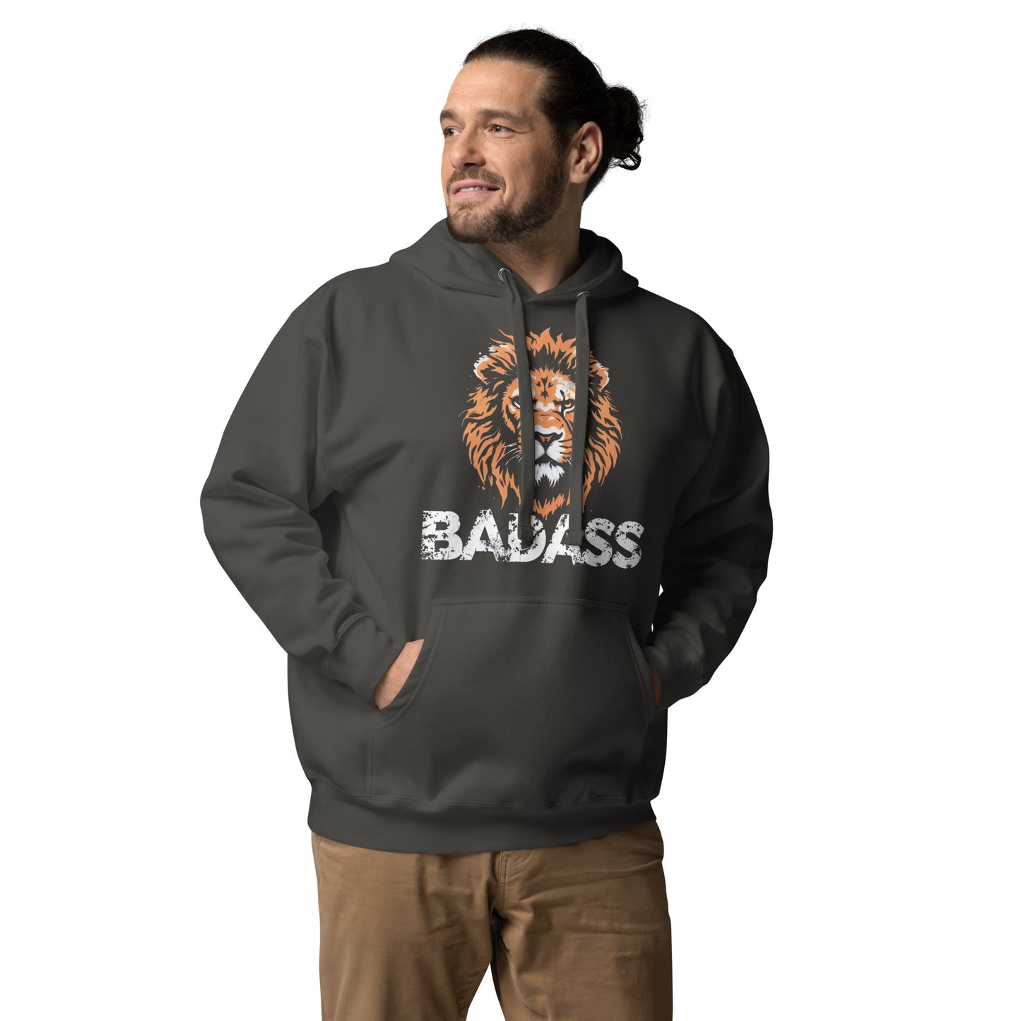 Badass Lion Hoodie – Premium Graphic Hoodie for Men & Women